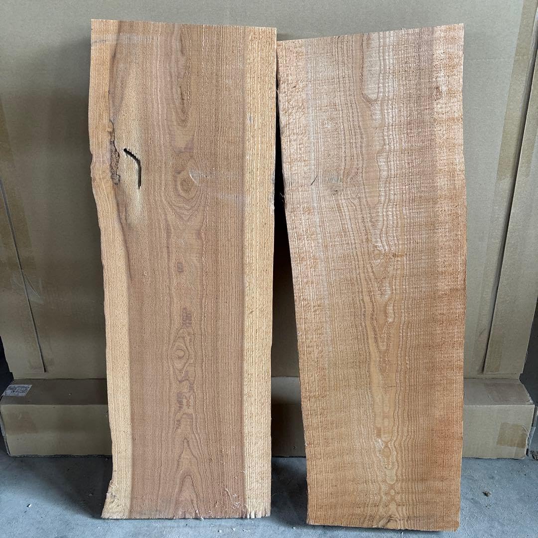 Amazon.co.jp: 杉 一枚板 2枚 耳付き : DIY・工具・ガーデン